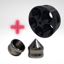 Z-RAM Z-DRUM & 6x Z.68s 9.5g pointes en acier K 0.68 prêt à l'emploi pour Umarex