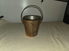 Seau décoratif vintage en