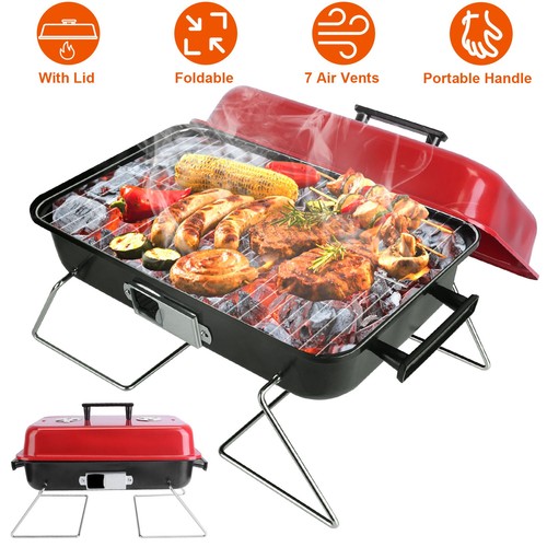Camping bbq charcoal grill - camping,