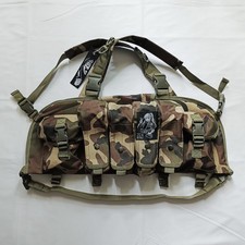 Zen Devils - Chest Rig [woodland] Tactical Vest Chest Bag Carrier Pouches Camo