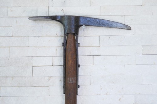 Old antique ice axe werk - antique, "werk