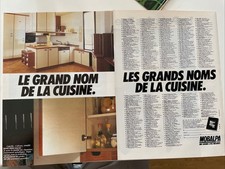 Vintage 1982 Mobalpa Kitchen Press Advertising