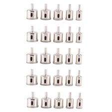 25 Pcs Foret A Scie de Tuile