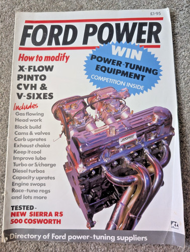 Ford power magazine 1987 - magazine, hot