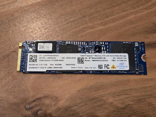 Intel optane h10 - intel,