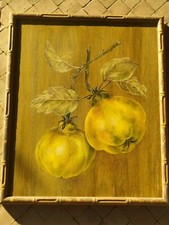 Tableau Nature Morte, Peinture sur Panneau , Ancien 