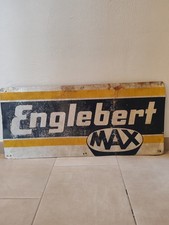 Engelbert Max Antique Enamel Plaque