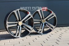 Jantes alliage Peugeot R15 4x108 4x15 pouces 6.5j ET25 jantes noires polies