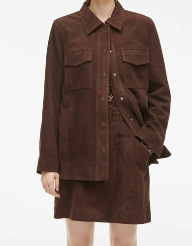 Veste femme oversize cuir - veste,