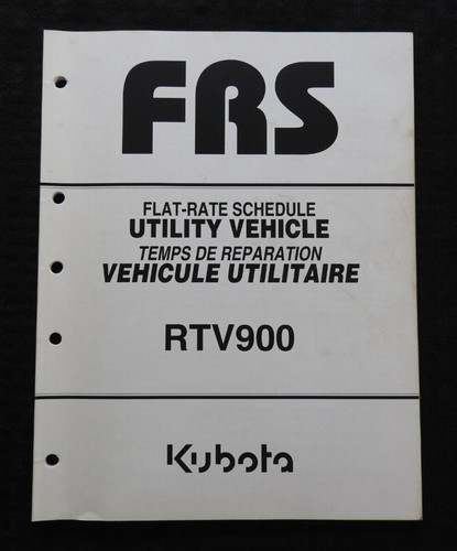 Véritable kubota rtv900 - véritable,