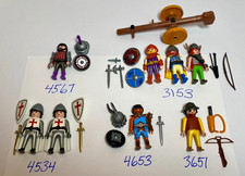 Playmobil 6 Figure Sets 3153, 3651, 4534 x2, 4567 & 4653 - READ DESCRIPTION