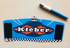 LARGE 1969 sticker tire KLEBER rally racing vintage garage oldies 70 ́s
