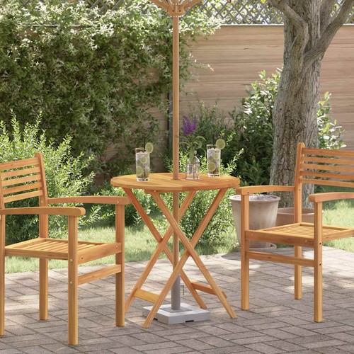 Bois eucalyptus solide table - bois,