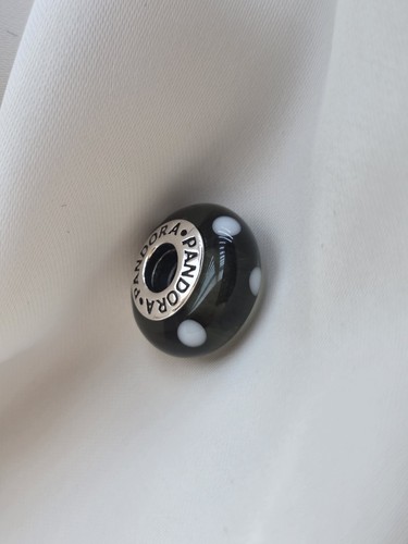 Pandora murano dark olive - murano,