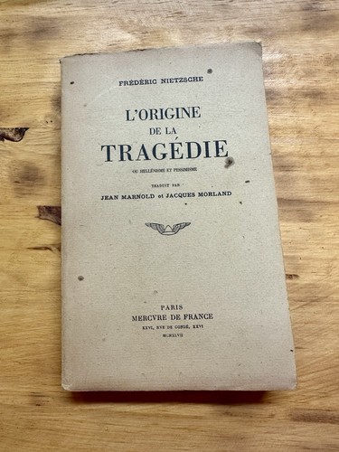 Livre ancien nietzsche - livre,