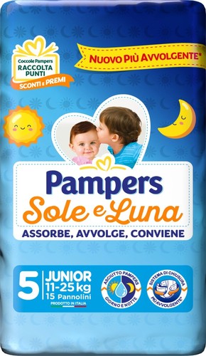 Pampers soleil lune 25 - pampers, soleil&lune