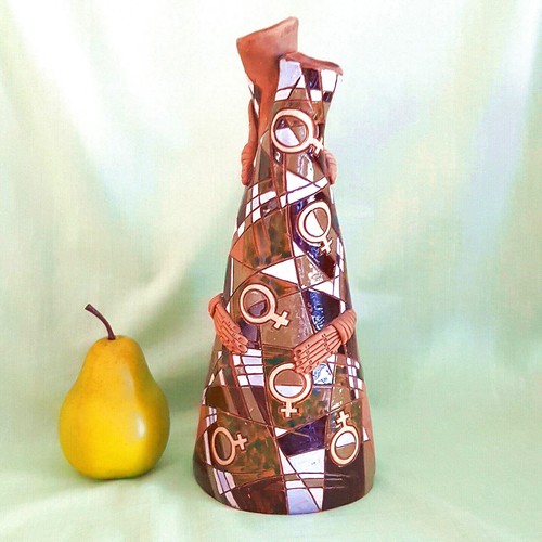 Art époustouflant vase