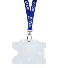 Bleu Staff Identité Cou