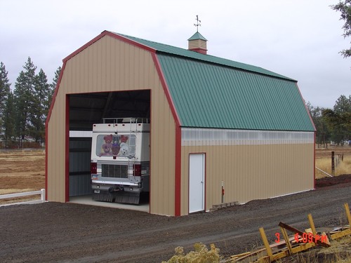 Prefab steel quaker barn - steel,