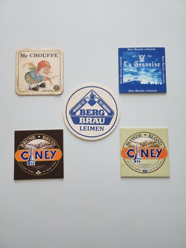 Sous bocks bière ciney - 5,