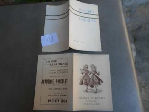 Ancien livre gloires de - livre,