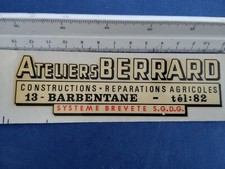 Chromo transfert Tracteurs