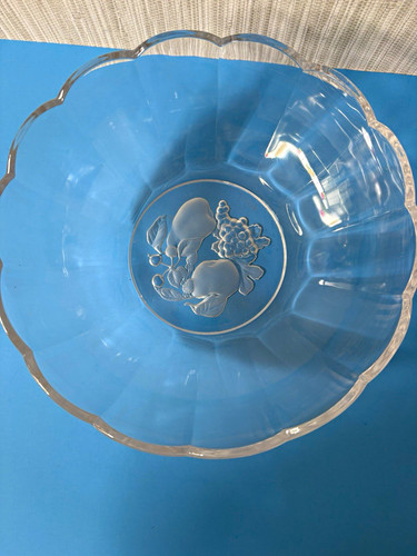 Vtg crystal bowl - vtg,