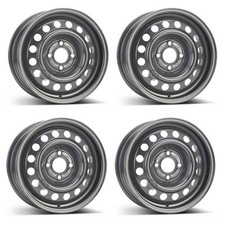 4 Jantes tôle en acier Alcar