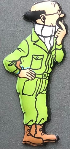 Figurine plate professeur - figurine,