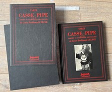 CELINE TARDI CASSE PIPE FUTUROPOLIS GALLIMARD + DESSIN ORIGINAL TTBE/NEUF RARE
