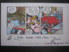 Ancien ex-libris 1998 Lucien