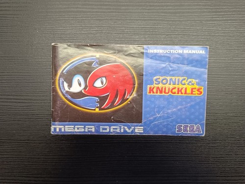 Notice seule sonic knuckles - notice, &