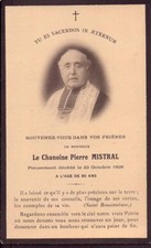 Image pieuse mortuaire " Le