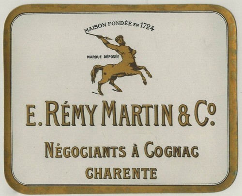 Ancienne étiquette cognac - ancienne,