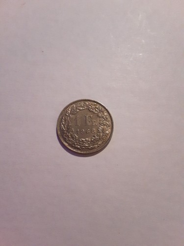 Franc suisse 1968 - suisse,