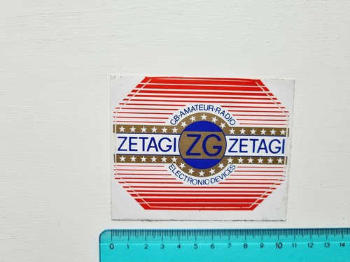 Autocollant zetagi amateur - zetagi,