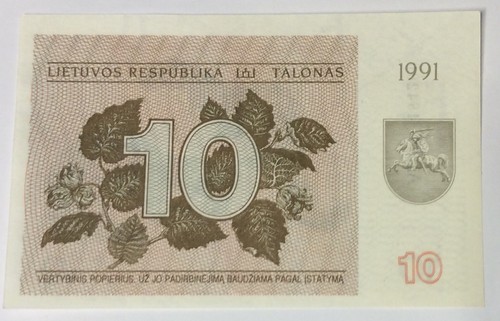 Lituanie billet talonas - lituanie,