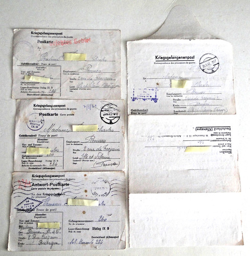 Lot documents lettres - lot,