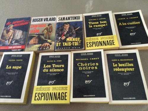 Lot romans policiers - 9,