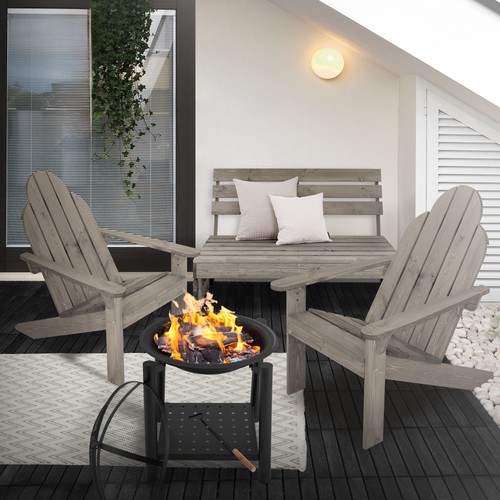 Banc chaise jardin bois - jardin, en