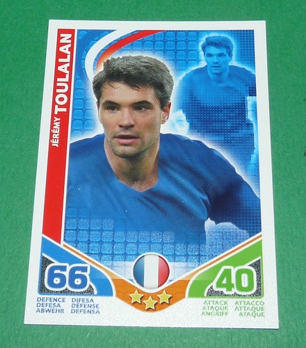 Jeremy toulalan france topps - france,