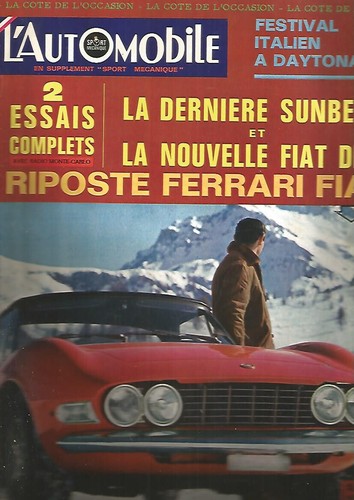 Automobile 251 sunbeam - l'automobile, /