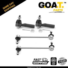 4 PC Outer Tie Rod End & Front