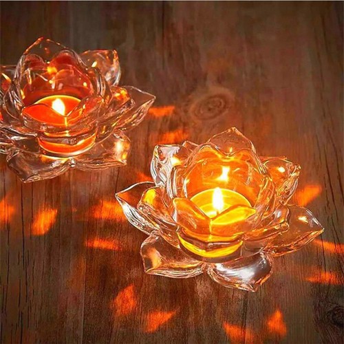 Bougeoir décoratif verre - bougeoir,