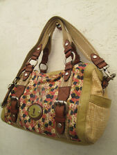 -FOSSIL sac à main bandoulière toile vintage bag