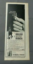 ANTIQUE ADVERT CLIPPING 150519 / OIL BURNER FRANCE