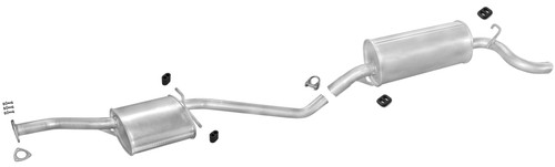 Pot échappement pour - pour, opel