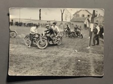 PHOTO ancienne Match MOTO BALL