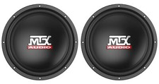 (2) MTX Audio Terminator TN12-04 12” 800 Watt 4 Ohm Car Subwoofers Subs