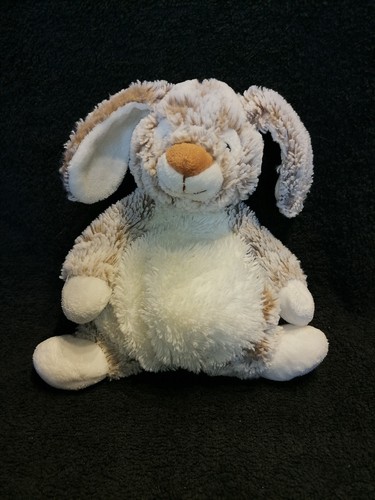 Doudou peluche lapin - peluche, blanc
